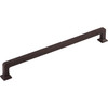 Top Knobs, Transcend, Ascendra, 9" Straight Pull, Sable - Angle View