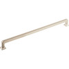Top Knobs, Transcend, Ascendra, 12" (305mm) Straight Pull, Brushed Satin Nickel - Angle View