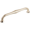 Top Knobs, Transcend, Spectrum, 6 5/16" (160mm) Straight Pull, Brushed Satin Nickel - Angle View