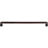 Top Knobs, Passport, Tower Bridge, 12" (305mm) Straight Pull, Umbrio