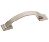 Amerock, Candler, 3" Curved Pull, Satin Nickel