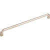 Top Knobs, Passport, Victoria Falls, 12" (305mm) Straight Pull, Brushed Satin Nickel - alt view