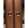 Top Knobs, Aspen, 7/8" Round Knob, Light Bronze - Installed 1