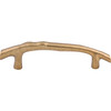 Top Knobs, Aspen, 5" Twig Curved Pull, Light Bronze