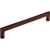 Top Knobs, Aspen, 9" Flat Sided Straight Pull, Mahogany Bronze - Angle View