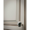 Top Knobs, Aspen II, 1 1/4" Peak Knob, Polished Nickel - Installed