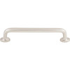 Top Knobs, Aspen II, 6" Rounded Straight Pull, Brushed Satin Nickel