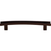 Top Knobs, Sanctuary, Rail, 5" Flared Curved Pull, Oil Rubbed Bronze