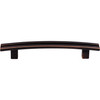 Top Knobs, Sanctuary, Rail, 5" Inset Curved Pull, Tuscan Bronze