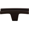 Top Knobs, Sanctuary, Rail, 2 5/8" Flared Rectangle Knob, Oil Rubbed Bronze