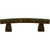 Top Knobs, Sanctuary, Arched, 3" Curved Pull, German Bronze