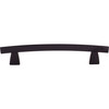 Top Knobs, Sanctuary, Arched, 5" Curved Pull, Flat Black