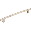 Top Knobs, Sanctuary, Arched, 8" Curved Pull, Brushed Satin Nickel - alt view