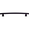 Top Knobs, Sanctuary, Arched, 8" Curved Pull, Flat Black