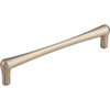 Top Knobs, Barrington, Brookline, 6 5/16" (160mm) Straight Pull, Brushed Satin Nickel - Angle View