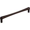 Top Knobs, Barrington, Brookline, 7 9/16" (192mm) Straight Pull, Oil Rubbed Bronze - Angle View
