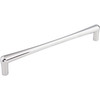 Top Knobs, Barrington, Brookline, 12" (305mm) Appliance Pull, Polished Chrome - Angle View