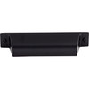 Top Knobs, Barrington, Channing, 3 3/4" (96mm) Cup Pull, Flat Black