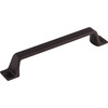 Top Knobs, Barrington, Channing, 5 1/16" (128mm) Straight Pull, Sable - Angle View