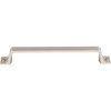 Top Knobs, Barrington, Channing, 6 5/16" (160mm) Straight Pull, Polished Nickel