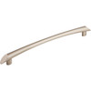Top Knobs, Barrington, Edgewater, 9" Straight Pull, Brushed Satin Nickel - Angle View