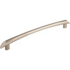 Top Knobs, Barrington, Edgewater, 12" (305mm) Appliance Pull, Brushed Satin Nickel - Angle View