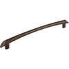 Top Knobs, Barrington, Edgewater, 12" (305mm) Appliance Pull, Oil Rubbed Bronze - Angle View