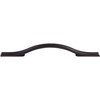 Top Knobs, Barrington, Somerdale, 5 1/16" (128mm) Curved Pull, Tuscan Bronze