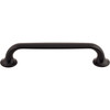 Top Knobs, Mercer, Oculus, 5 1/16" (128mm) Straight Pull, Flat Black