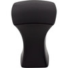 Top Knobs, Mercer, Glacier, 3/4" Square Knob, Flat Black