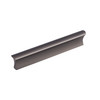 Top Knobs, Mercer, Glacier, 5" Straight Pull, Ash Gray - Angle View