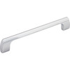 Top Knobs, Mercer, Holland, 6 5/16" (160mm) Straight Pull, Polished Chrome - Angle View