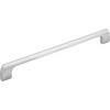 Top Knobs, Mercer, Holland, 9" Straight Pull, Polished Chrome - Angle View