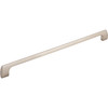 Top Knobs, Mercer, Holland, 12" (305mm) Straight Pull, Brushed Satin Nickel - Angle View