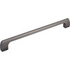 Top Knobs, Mercer, Holland, 12" (305mm) Appliance Pull, Ash Gray - Angle View