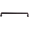 Top Knobs, Chareau, Emerald, 12" (305mm) Appliance Pull, Tuscan Bronze
