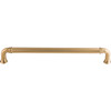 Top Knobs, Chareau, Reeded, 12" (305mm) Appliance Pull, Honey Bronze