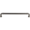 Top Knobs, Chareau, Reeded, 12" (305mm) Appliance Pull, Ash Gray