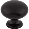 Top Knobs, Normandy, 1 1/4" Mushroom Knob, Patina Black