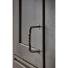 Top Knobs, Normandy, Twist, 3" "D" Straight Pull, Oil Rubbed Bronze - installed