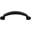 Top Knobs, Somerset, Arendal, 3" Curved Pull, Flat Black