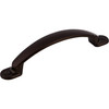 Top Knobs, Somerset, Arendal, 3 3/4" (96mm) Curved Pull, Oil Rubbed Bronze - alt view