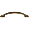 Top Knobs, Somerset, Arendal, 5 1/16" (128mm) Curved Pull, German Bronze