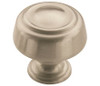 Amerock, Kane, 1 5/8" (41mm) Round Knob, Satin Nickel