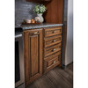 Top Knobs, Tuscany, 5 1/16" (128mm) Curved Pull, Oil Rubbed Bronze - installed