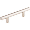 Top Knobs, Stainless Steel, 3" Solid Bar Pull, Stainless Steel - alt view