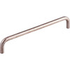 Top Knobs, Stainless Steel, 5 1/16" (128mm) Bent Bar 8mm dia Wire Pull, Stainless Steel - alt view