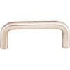 Top Knobs, Stainless Steel, 3" Bent Bar 10mm dia Wire Pull, Stainless Steel