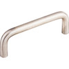 Top Knobs, Stainless Steel, 3 3/4" (96mm) Bent Bar 10mm dia Wire Pull, Stainless Steel - alt view