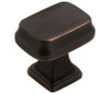 Amerock, Revitalize, 1 1/4" Length Rectangle Knob, Oil Rubbed Bronze